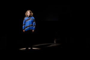 Joueurs de la Ligue Boraine d'Improvisation durant le spectacle match d'impro entre Jemappes et Mons