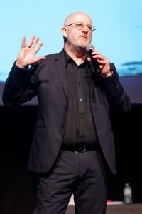 Joueurs de la Ligue Boraine d'Improvisation durant le spectacle match d'impro entre Jemappes et Mons