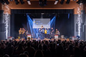 Improvisateurs de la ligue boraine d'improvisation lors de la finale 2025 2026 Mons Boussu Jemappes Quaregnon Impro