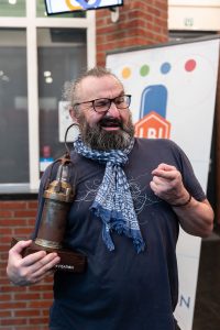 Improvisateurs de la ligue boraine d'improvisation lors de la finale 2025 2026 Mons Boussu Jemappes Quaregnon Impro