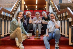Improvisateurs de la ligue boraine d'improvisation lors de la finale 2025 2026 Mons Boussu Jemappes Quaregnon Impro