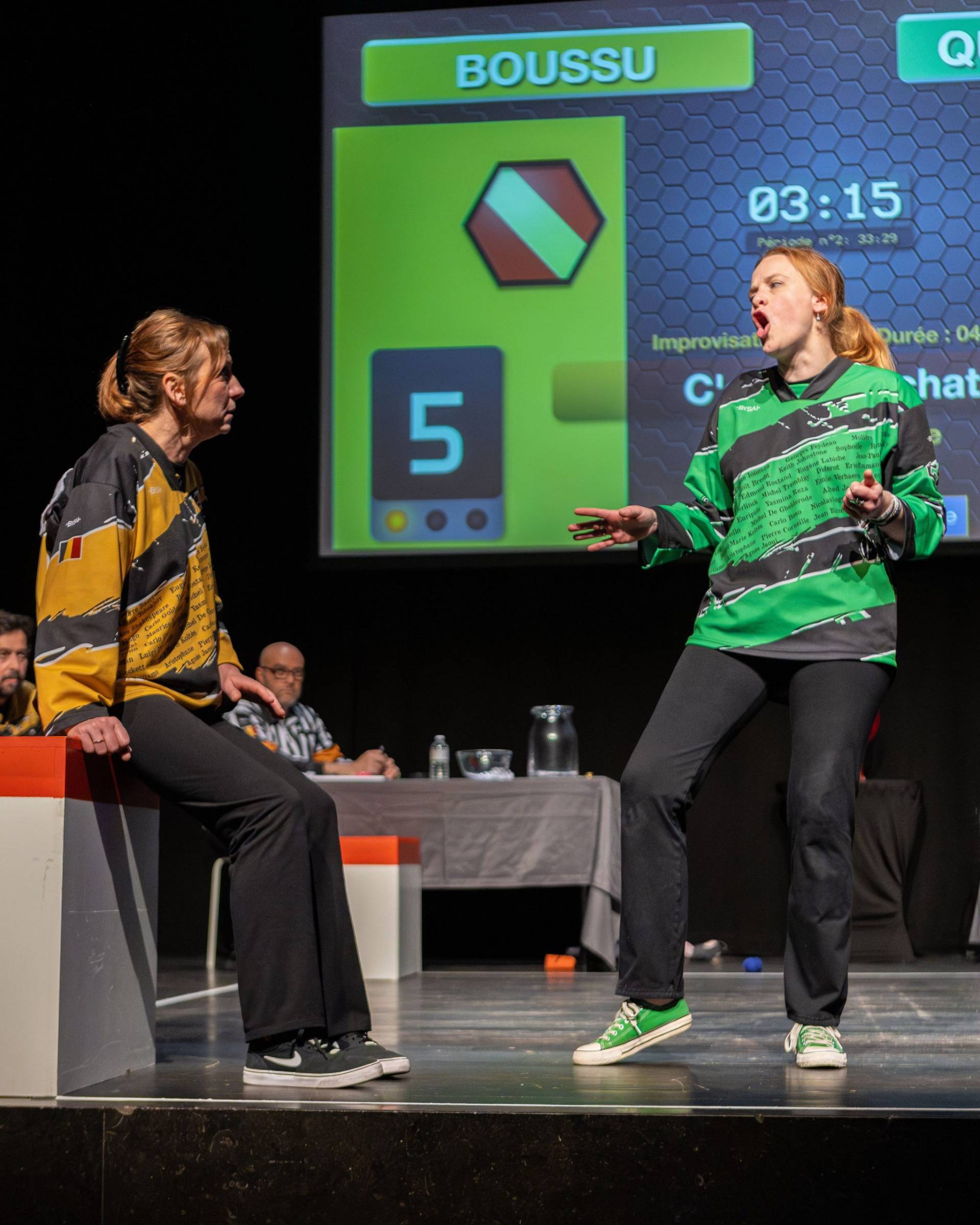 Ligue Boraine d'Improvisation - Match d'impro entre Boussu et Quaregnon