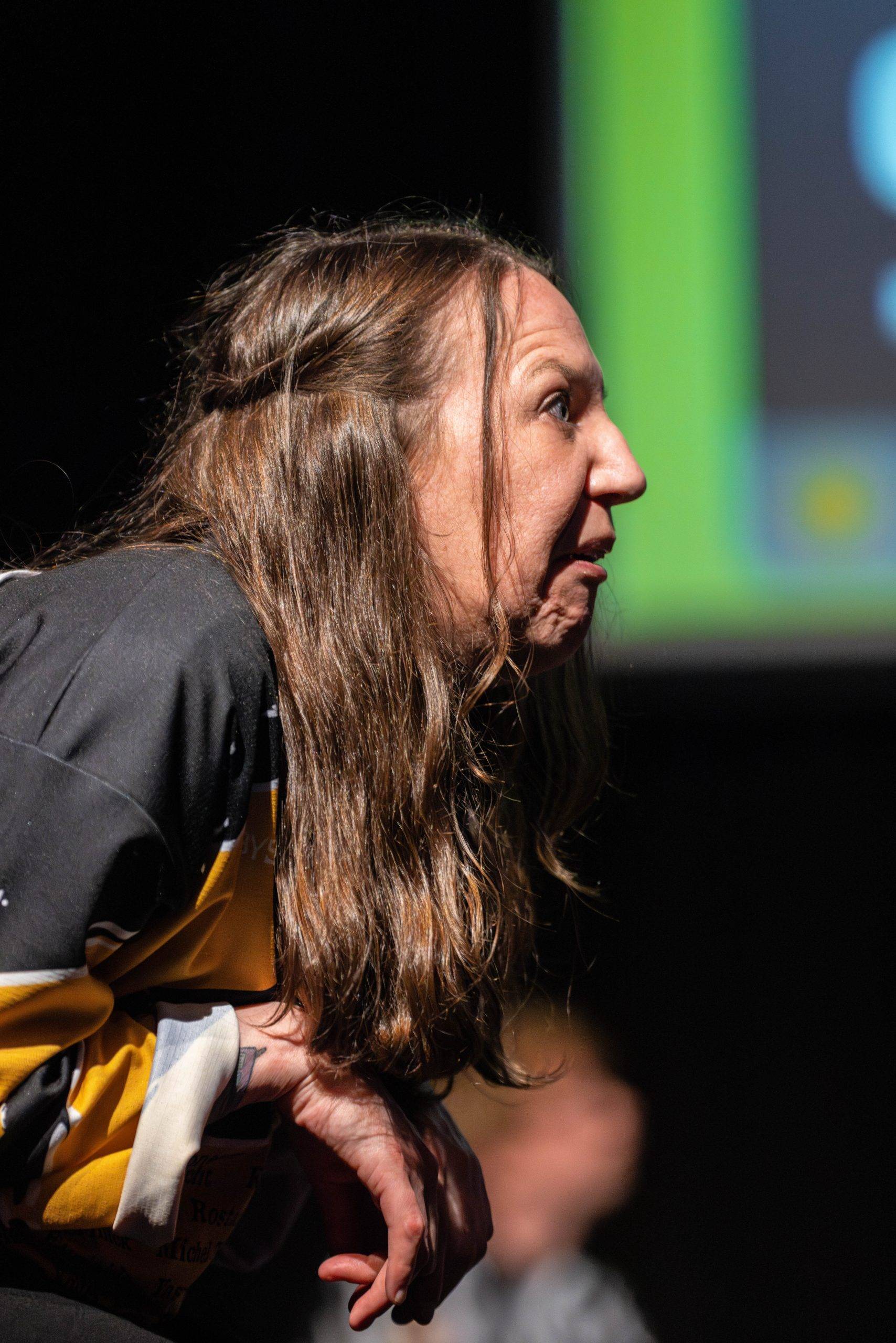 Jouteurs de la Ligue Boraine d'Improvisation durant le match d'impro des demi finales 2025 2026