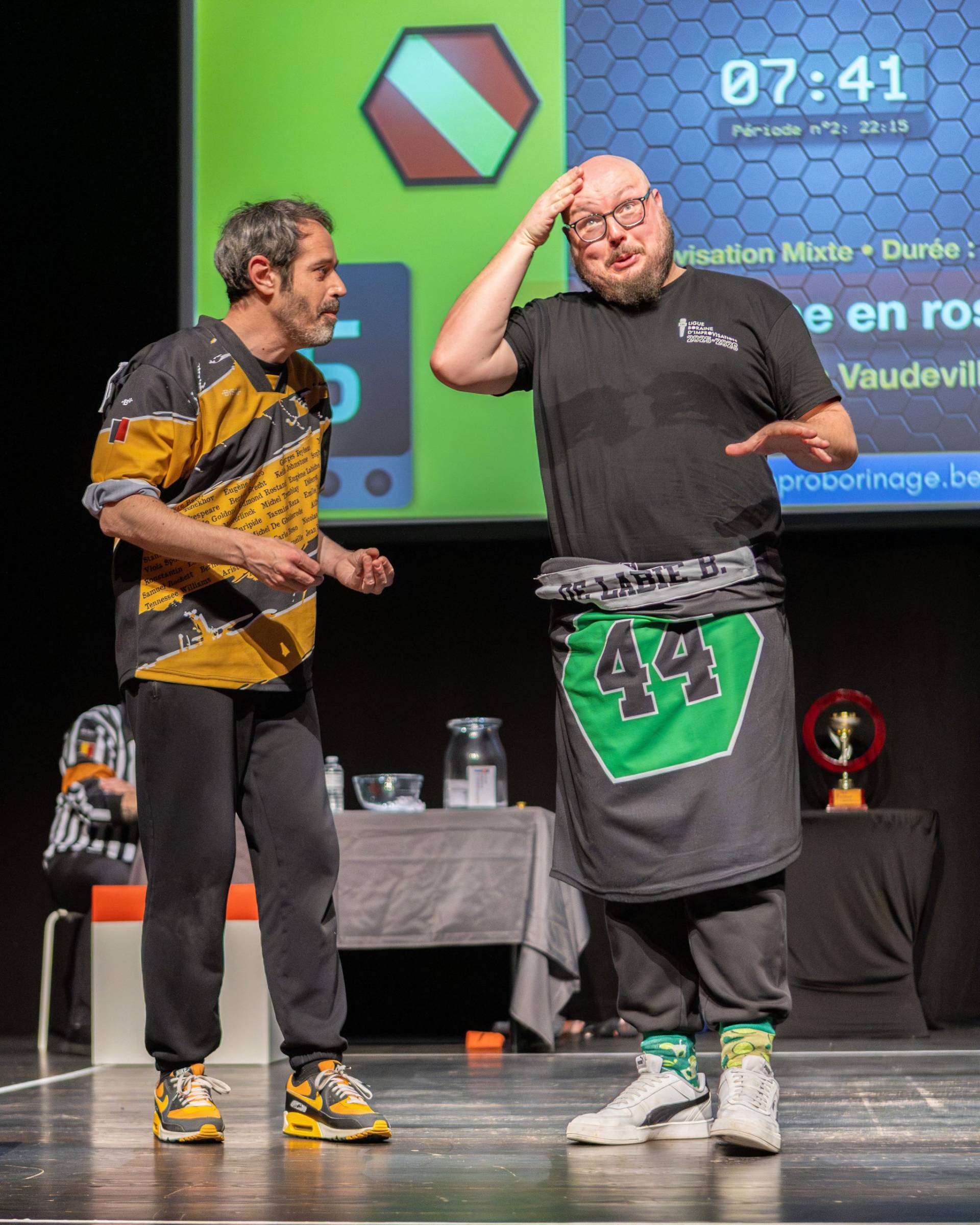 Ligue Boraine d'Improvisation - Match d'impro entre Boussu et Quaregnon